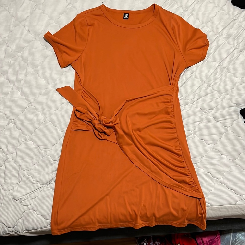 Beautiful dress and color but it’s to big for me